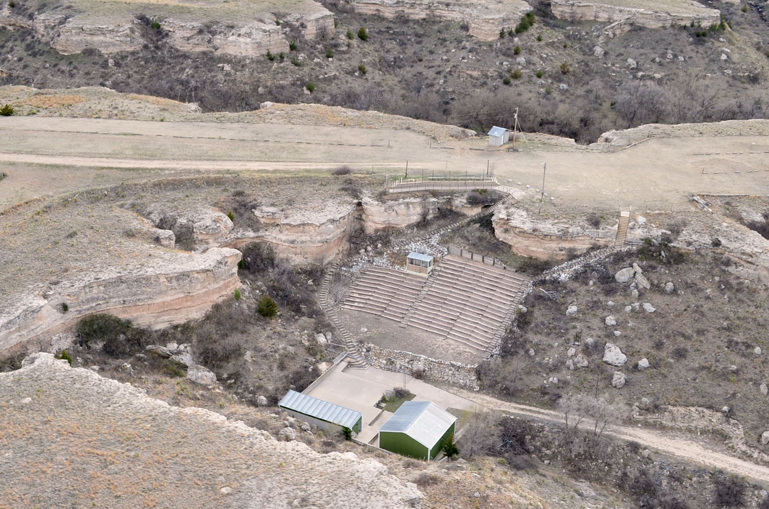 Wray Lions Amphitheater_aerial view